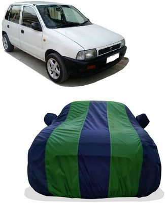 Tricway Car Cover For Maruti Suzuki Zen LX (With Mirror Pockets)(Green)