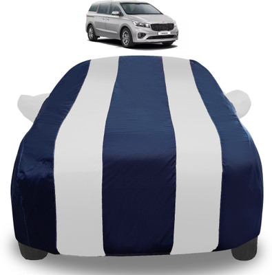 Auto Hub Car Cover For Kia Carnival (With Mirror Pockets)(Silver)