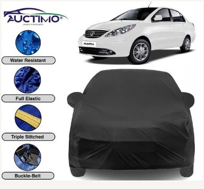 AUCTIMO Car Cover For Tata Manza (With Mirror Pockets)(Multicolor)