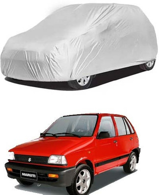 HMS Car Cover For Maruti Suzuki 800(Silver)