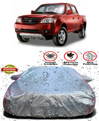 RWT Car Cover For Tata Xenon XT (With Mirror Pockets)(Silver)