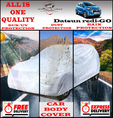 Tamanchi Autocare Car Cover For Datsun redi-GO(Silver)
