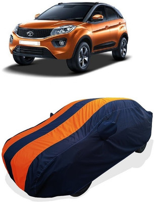 Coxtor Car Cover For Tata Nexon 1.2 Revotron XT (With Mirror Pockets)(Orange)