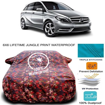 AutoTiger Car Cover For Mercedes Benz B-Class (With Mirror Pockets)(Multicolor)