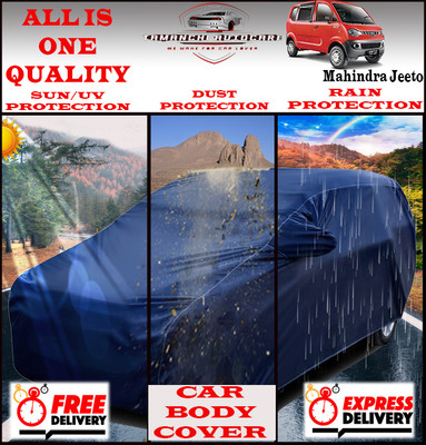 Tamanchi Autocare Car Cover For Mahindra Jeeto(Blue)