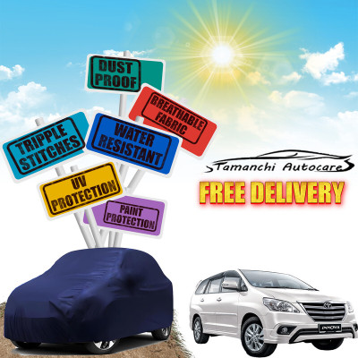 Tamanchi Autocare Car Cover For Toyota Innova(Blue)