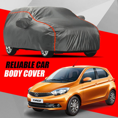 S Shine Max Car Cover For Tata Tiago (With Mirror Pockets)(Multicolor)