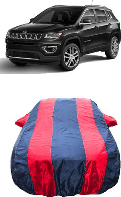 Wegather Car Cover For Jeep Compass 1.4 Limited Option Black Petrol(Red)