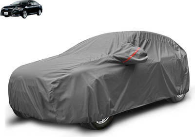 Auto Hub Car Cover For Toyota Camry (With Mirror Pockets)(Grey)