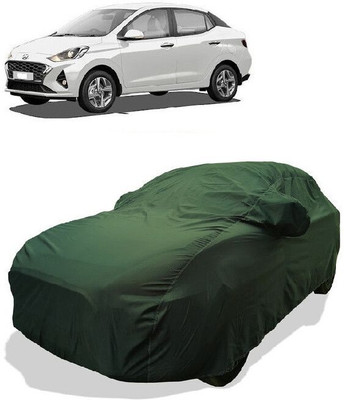 QLAX Car Cover For Maruti Aura S CNG (With Mirror Pockets)(Gold)