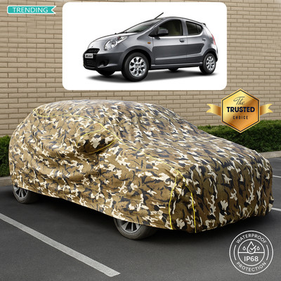 CODOKI Car Cover For Maruti A-Star Automatic (With Mirror Pockets)(Yellow, Multicolor)