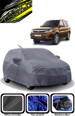 FRONCH Car Cover For Tata Safari Storme, Safari Storme LX Diesel (With Mirror Pockets)(Grey)