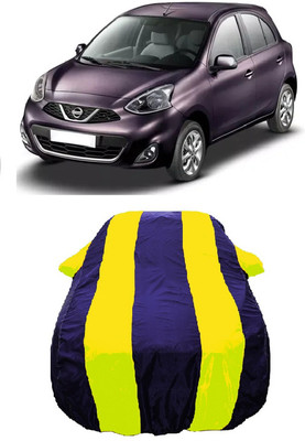 Wegather Car Cover For Nissan Micra Diesel XL Optional (With Mirror Pockets)(Yellow)