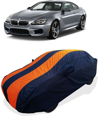Coxtor Car Cover For BMW M6 (With Mirror Pockets)(Orange)