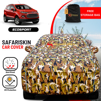 AUTOMOZEXO Car Cover For Ford Ecosport (With Mirror Pockets)(Multicolor)