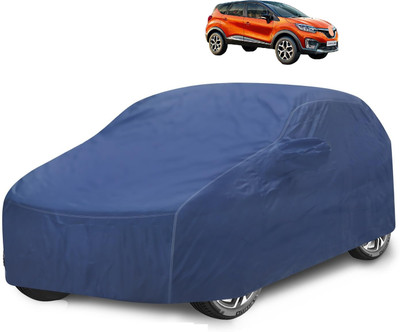 Caronix Car Cover For Renault Captur (With Mirror Pockets)(Blue)