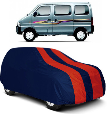 MoTRoX Car Cover For Maruti Suzuki Eeco (Without Mirror Pockets)(Red, Blue)