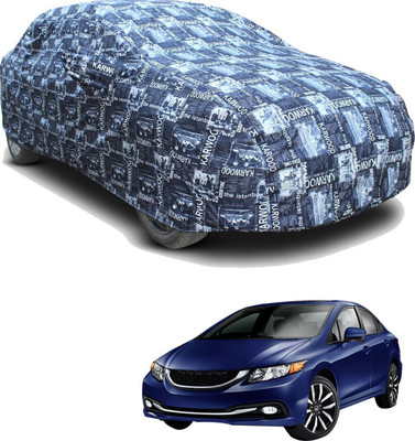 SS FOR YOUR SMART NEEDS Car Cover For Honda Civic (With Mirror Pockets)(Multicolor)