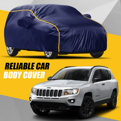 KULTEX Car Cover For Jeep Compass (With Mirror Pockets)(Multicolor)