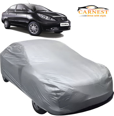 CARNEST Car Cover For Tata Manza, Manza EX, Manza EXL, Manza GEX, Manza GLS, Manza GLX, Manza LS, Manza LX, Manza VX (Without Mirror Pockets)(Silver)
