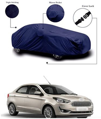 Yesmotive Car Cover For Fiat Punto Dynamic 1.2L Advanced (With Mirror Pockets)(Blue, For 2020 Models)