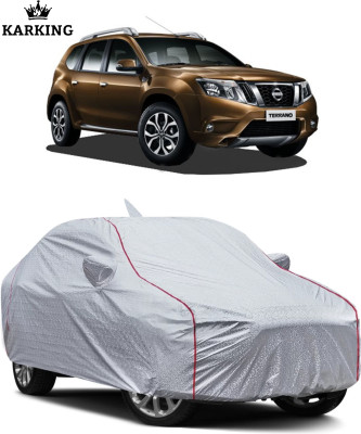 KARKING Car Cover For Nissan Terrano (With Mirror Pockets)(Silver)