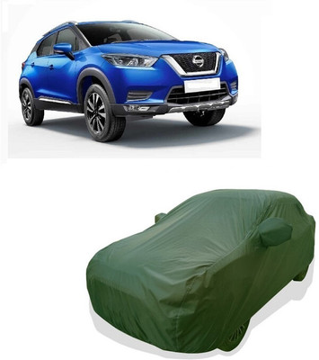 Tricway Car Cover For Nissan Kicks XL 1.5 D (With Mirror Pockets)(Green)
