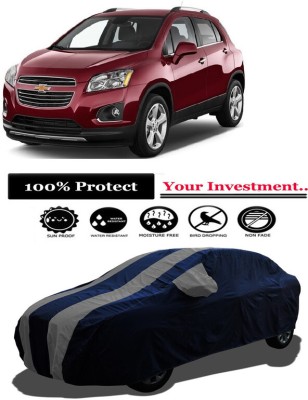 Amexride Car Cover For Chevrolet Trax SUV (With Mirror Pockets)(Grey)