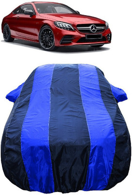 Wegather Car Cover For Mercedes Benz C-Class Coupe C43 AMG Petrol (With Mirror Pockets)(Blue)