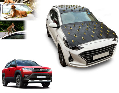 AUTO PEARL Car Cover For Maruti Suzuki Vitara Brezza (Without Mirror Pockets)(Black)