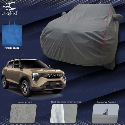 Carigiri Car Cover For Mahindra XUV 3XO (With Mirror Pockets)(Grey, Red, For 2024 Models)