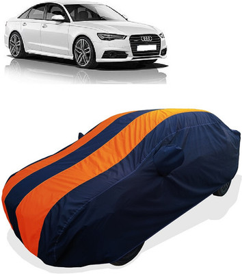 Coxtor Car Cover For Audi A6 4B2 2.0 TDI (With Mirror Pockets)(Orange)