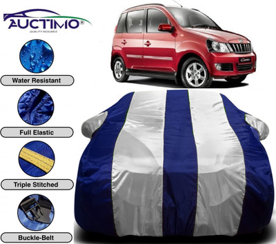 AUCTIMO Car Cover For Mahindra Quanto (With Mirror Pockets)(Multicolor)