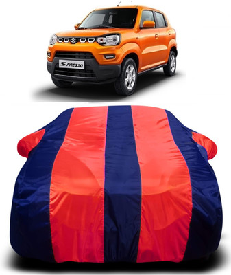 R Rayvin Star Car Cover For Maruti Suzuki S-Presso (With Mirror Pockets)(Multicolor)