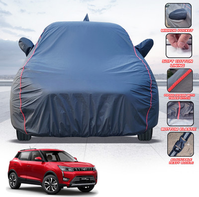 Telescope Car Cover For Mahindra XUV 300 (With Mirror Pockets)(Grey, For 2019, 2020, 2021, 2022, 2023, 2024 Models)