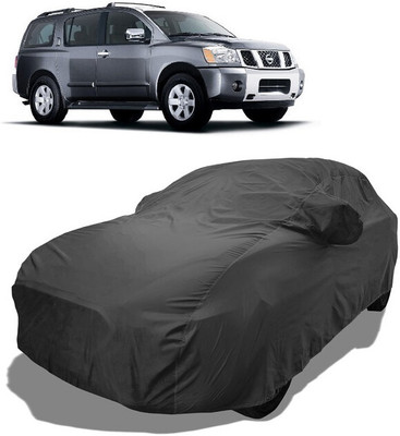 Coxtor Car Cover For Nissan Armada 5.6 V8 4WD 5AT (317 HP) (With Mirror Pockets)(Grey)