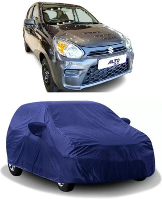 Driftune Car Cover For Maruti Suzuki Alto 800 (With Mirror Pockets)(Blue, For 2020 Models)