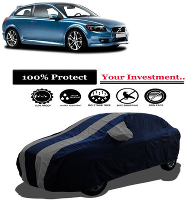 Amexride Car Cover For Volvo C30 1.6 ES (With Mirror Pockets)(Grey)
