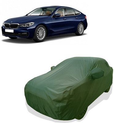 Tricway Car Cover For BMW 6 Series GT 630d Luxury Line Diesel (With Mirror Pockets)(Green)