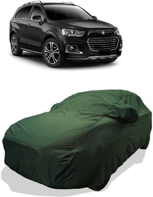 Coxtor Car Cover For Chevrolet Captiva LT-LTZ 2.2 (With Mirror Pockets)(Gold)