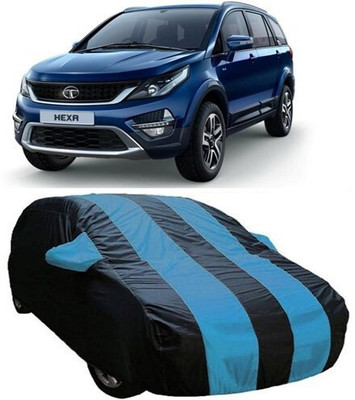 SnehaSales Car Cover For Tata Hexa (With Mirror Pockets)(Blue)