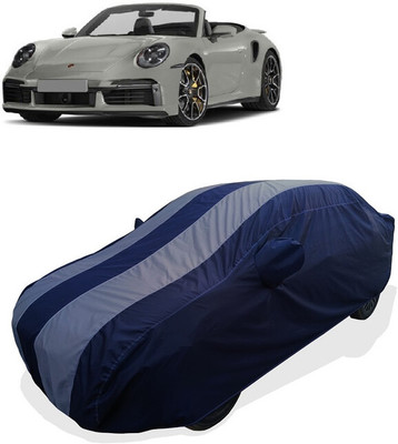 Coxtor Car Cover For Porsche 911 Carrera 4S Cabriolet (With Mirror Pockets)(Grey)