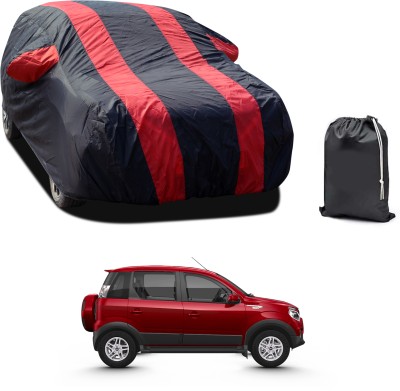 PAGORA Car Cover For Mahindra Nuvosport (With Mirror Pockets)(Red, For 2019, 2020, 2021, 2022, 2023 Models)