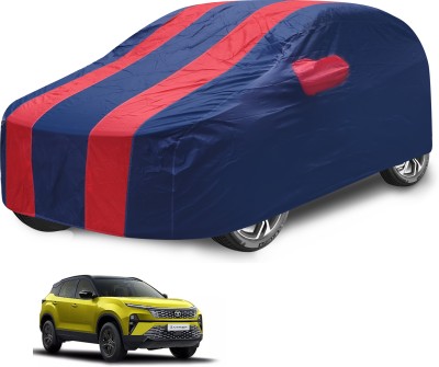 Caronix Car Cover For Tata Harrier (With Mirror Pockets)(Red)