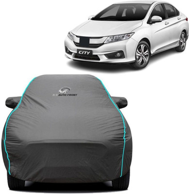 NG Auto Front Car Cover For Honda City i-Vtec(Grey, Blue)