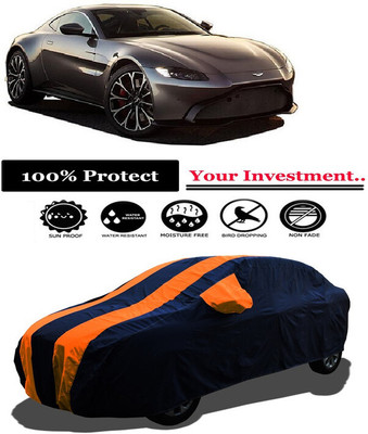 Amexride Car Cover For Aston Martin V8 Vantage (With Mirror Pockets)(Orange)