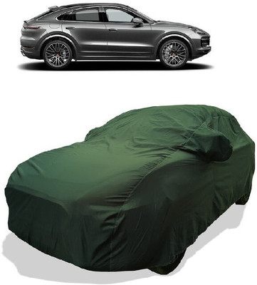 Coxtor Car Cover For Porsche Cayenne Turbo Petrol (With Mirror Pockets)(Gold)
