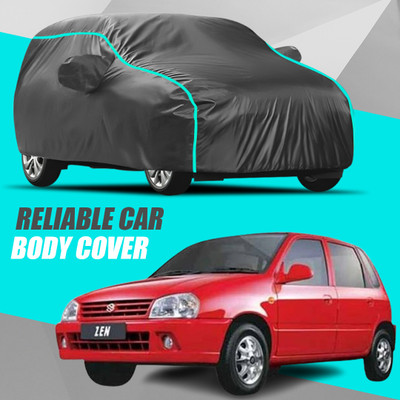 V VINTON Car Cover For Maruti Suzuki Zen (With Mirror Pockets)(Multicolor)
