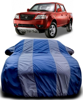 AMVISH Car Cover For Tata Xenon XT (With Mirror Pockets)(Blue, Grey)