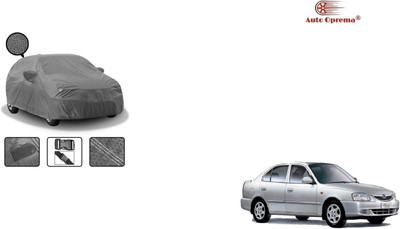 Auto Oprema Car Cover For Hyundai Accent Viva GLX (With Mirror Pockets)(Grey, For 2016, 2017, 2018, 2019, 2020, 2021, 2022 Models)
